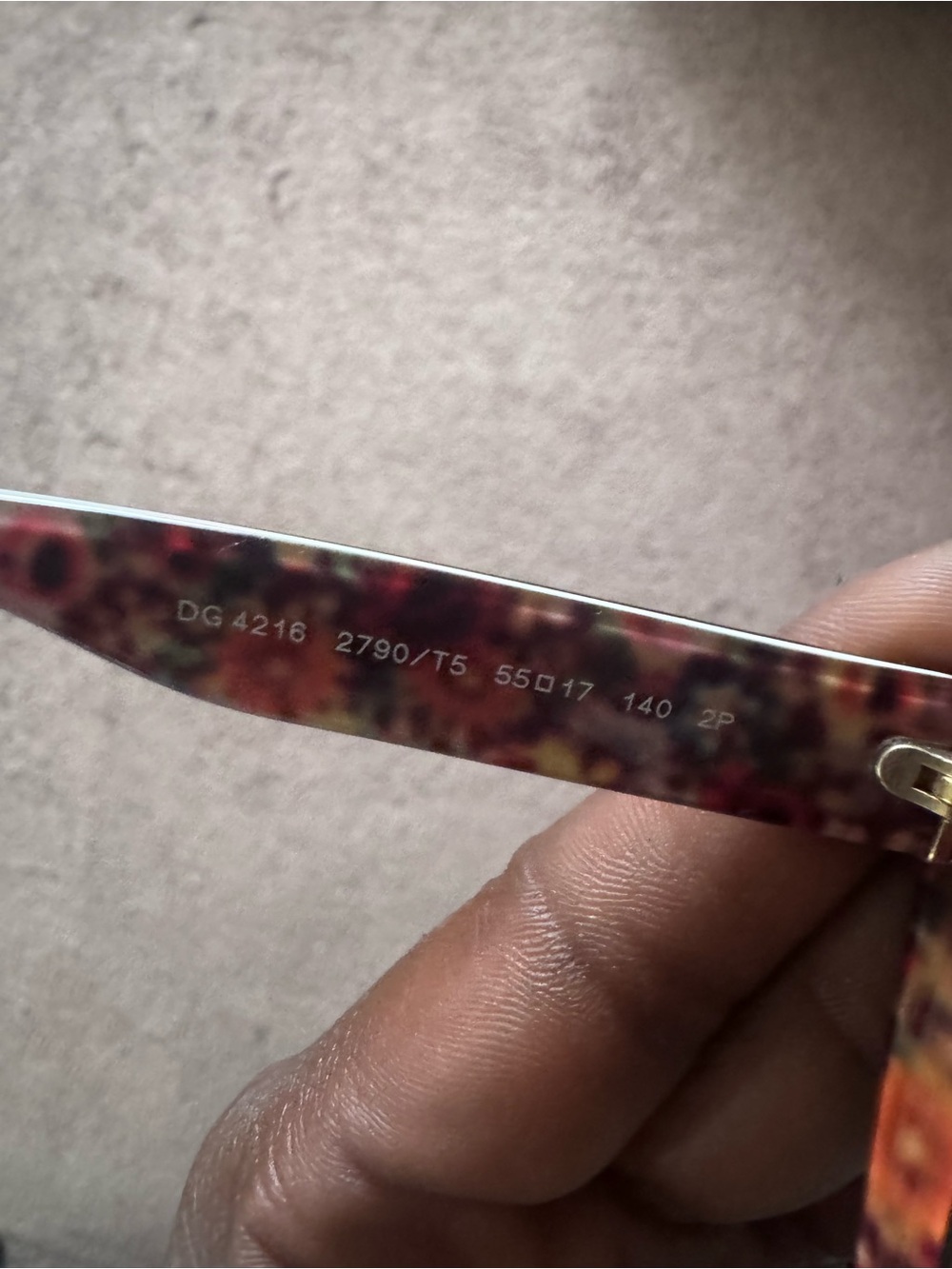 Dolce & Gabbana Brown Gradient Oversized Sunglasses with Gold DG Logo - Picture 6 of 8